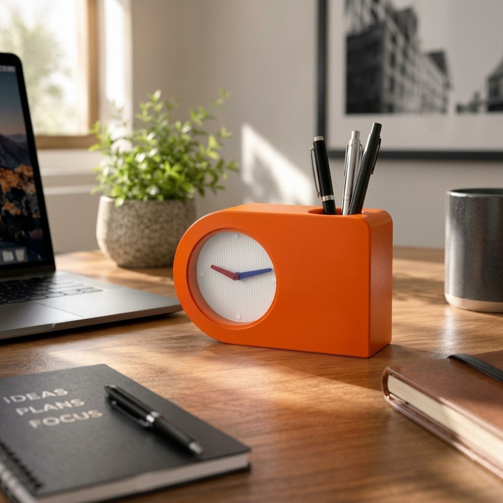 3D Printed Desk Clock