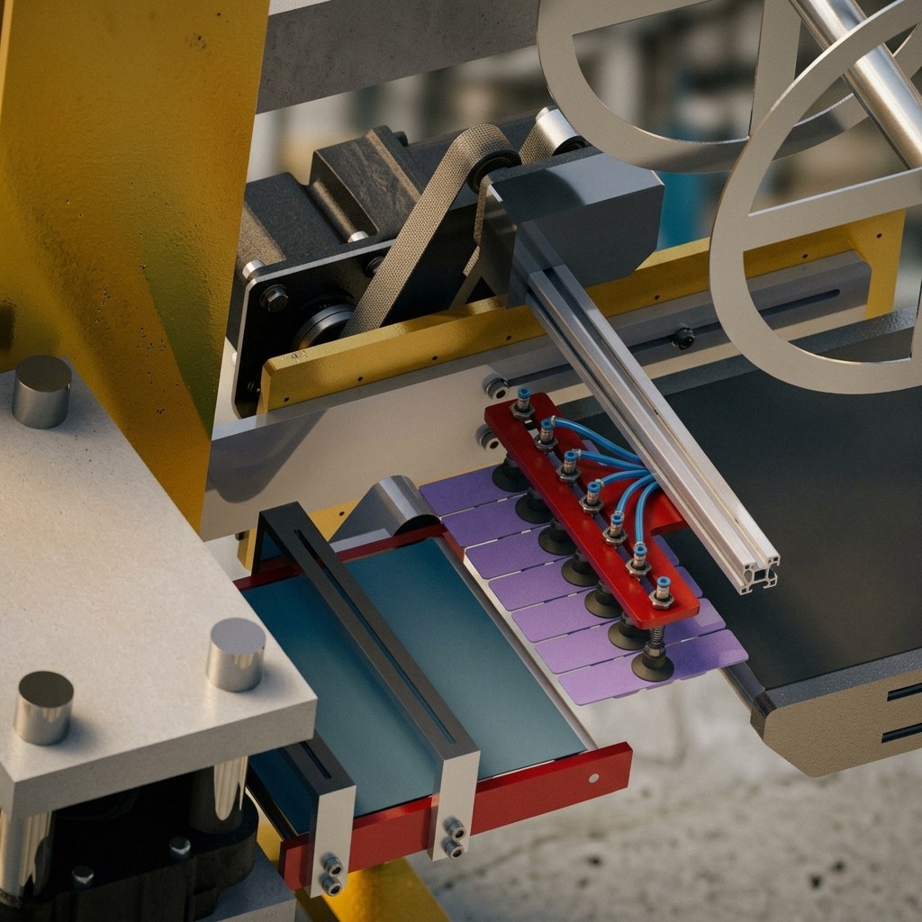 Blister Pick-and-Place Mechanism