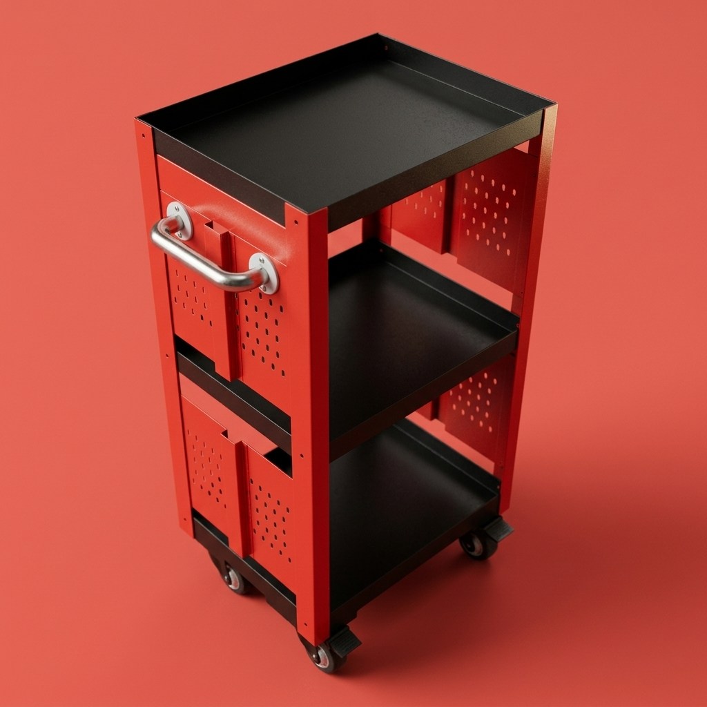 Folding Tool Trolley, Flat-Pack Kit